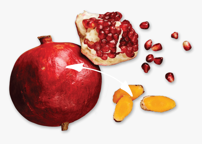 Pomegranate Turmeric Immunity Boost - Pomegranate, HD Png Download