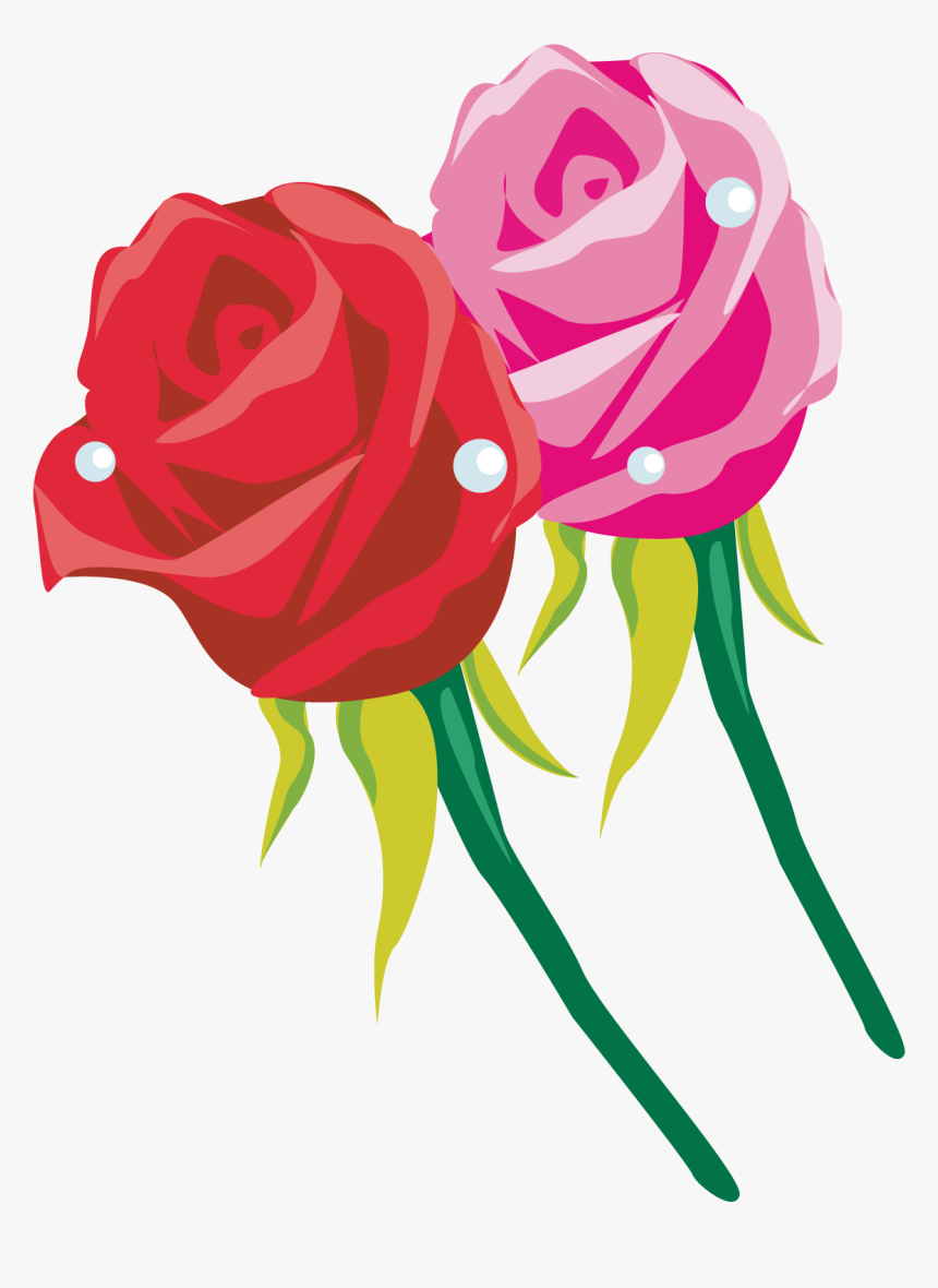 玫瑰 向量, HD Png Download