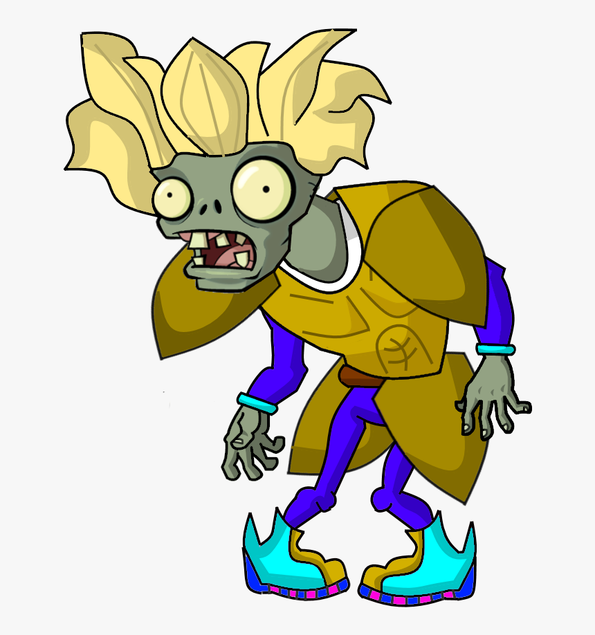 Cloud Warrior Zombie Hd - Cartoon, HD Png Download