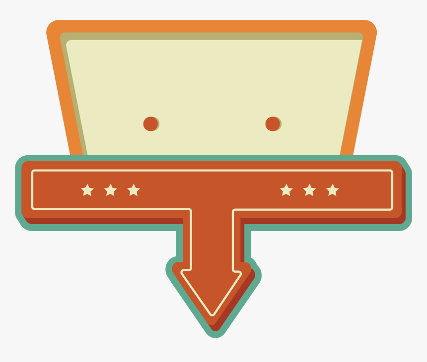 Arrow Images Clip Art Graphic Arrow Clip Art - Heading On Box Png, Transparent Png