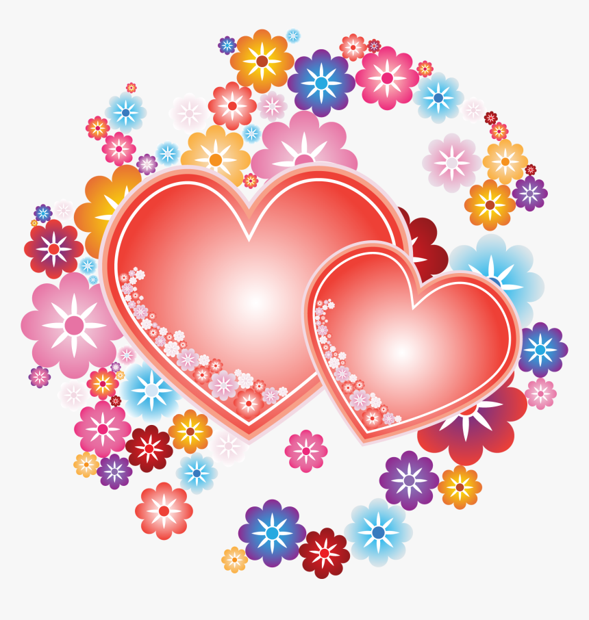 Hearts And Flowers, HD Png Download