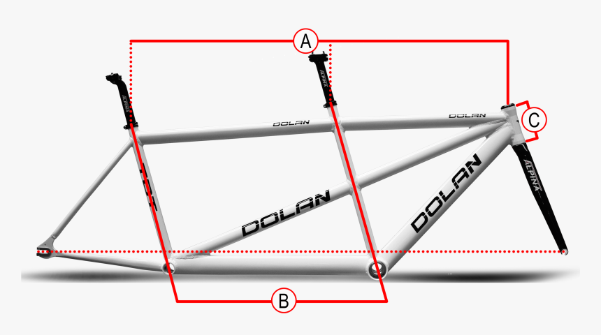 Tandem Frameset, HD Png Download