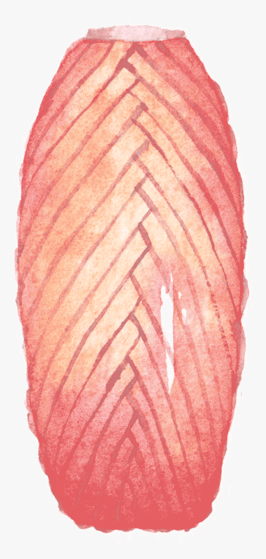 中国风荷花水彩画 - Thread, HD Png Download
