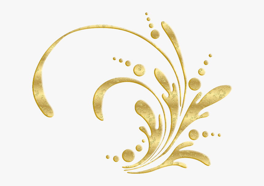 Ornement - Grafik Gold Png, Transparent Png