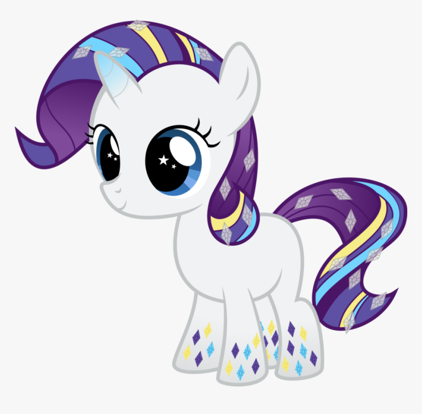 My Little Pony Rarity Filly, HD Png Download