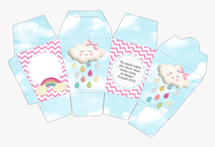 Caixa Molde Chuva De Amor, HD Png Download