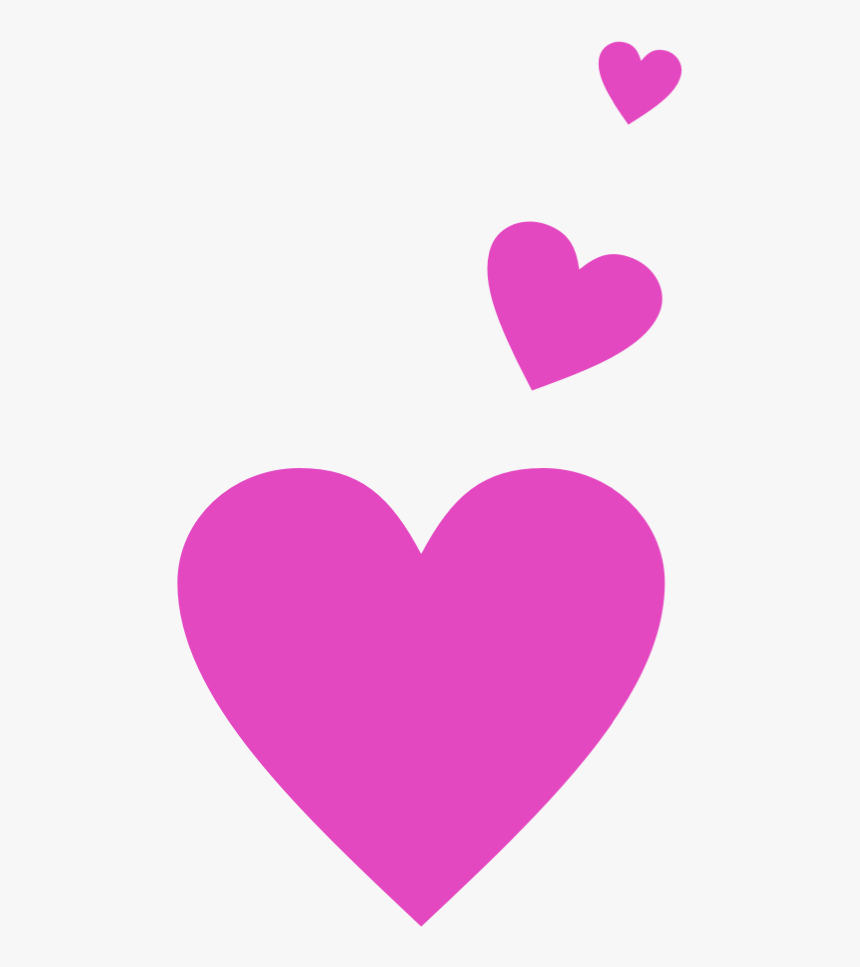 #hearts #coeurs #corazones #rosa #rose #pink #stickers - Heart, HD Png Download