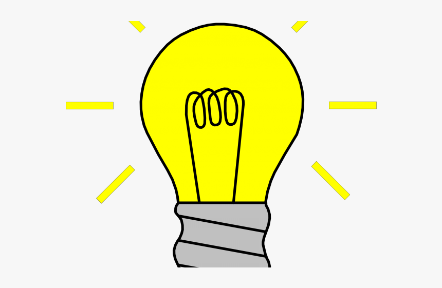 Transparent Light Bulb Clip Art, HD Png Download