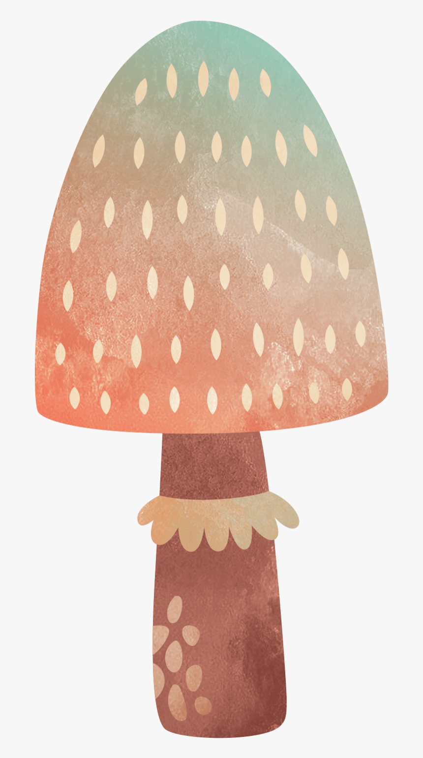 中国风荷花水彩画 - Lampshade, HD Png Download
