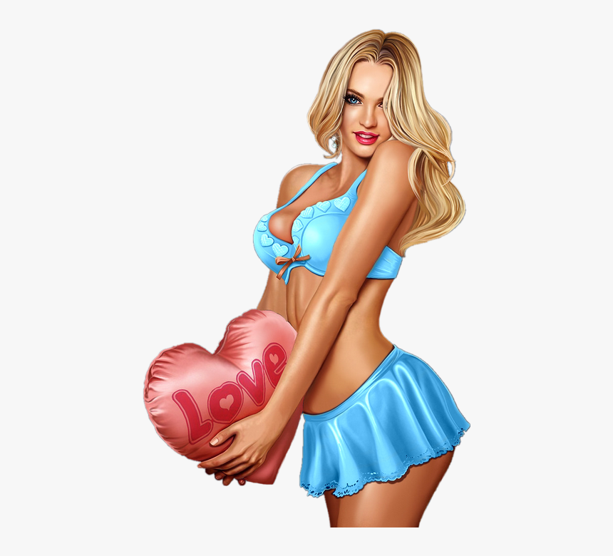 Tube 3d Femme Png, Transparent Png