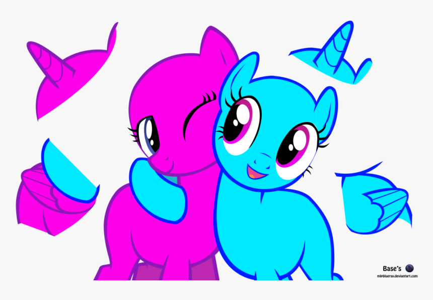 Mlp Vector Base Hug Free2use By Mlpbl - Mlp Pony Hug Base, HD Png Download
