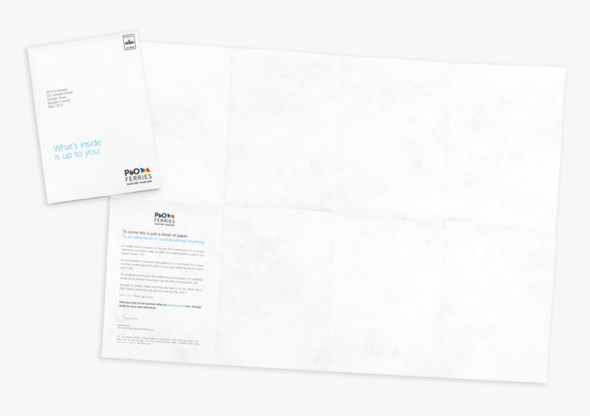 A3 Mailer Made From Indestructible Paper - Paper, HD Png Download