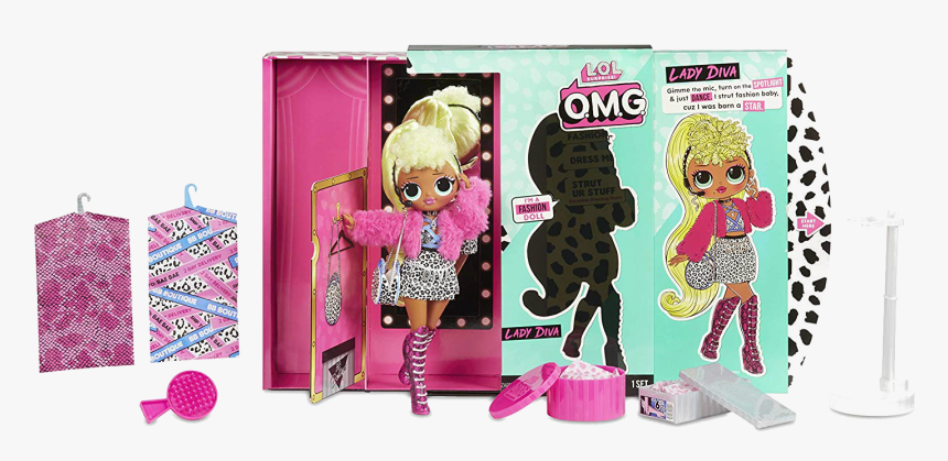Width 482 
 Height - Lol Surprise Omg Dolls, HD Png Download