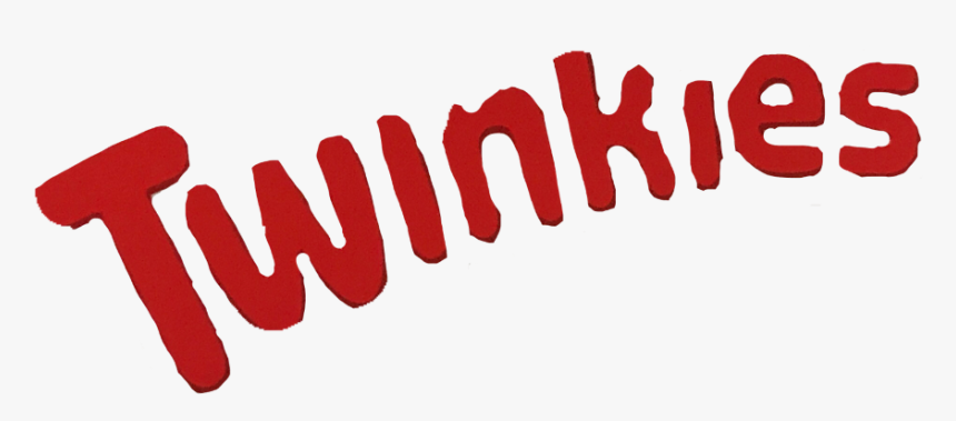 #red #words #twinkies #candy #food #brand #yum #twinkies - Calligraphy, HD Png Download