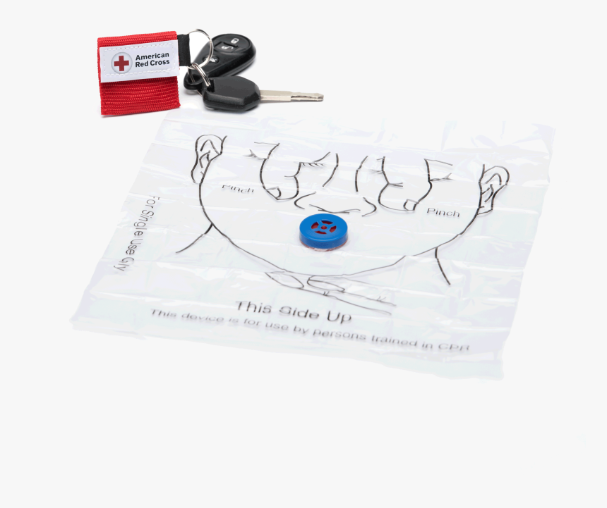 Mini Cpr Keychain - Paper, HD Png Download