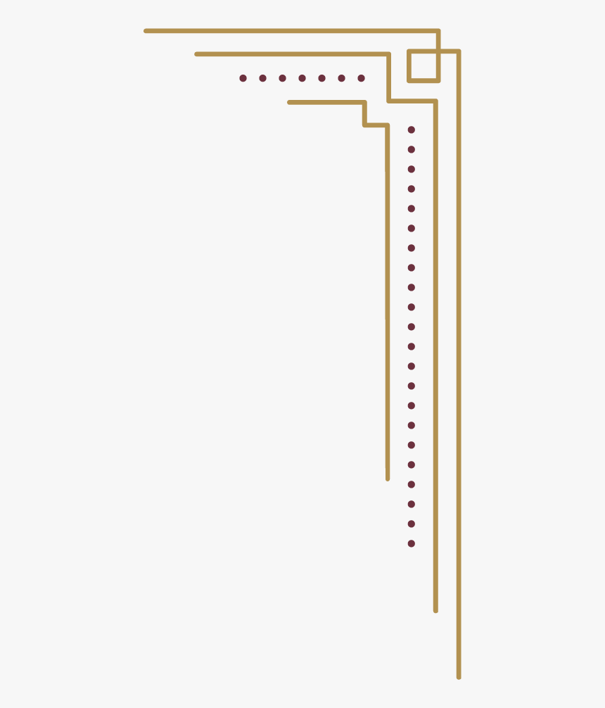 Corner Border - Carmine, HD Png Download