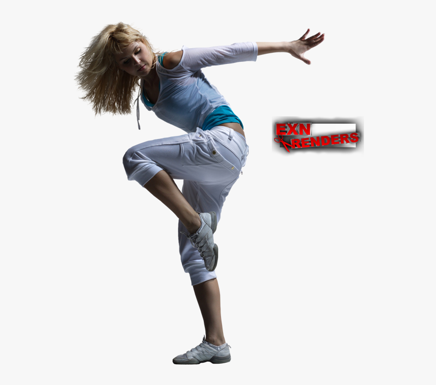 Transparent Party Girl Png - Hip Hop Dancer Blonde, Png Download