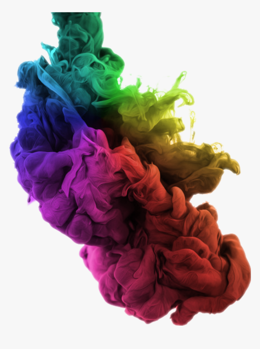 #colors #smoke #effects #sticker - Smoke Background Red And Blue Png, Transparent Png