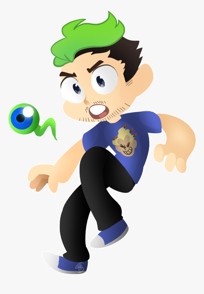 Floatingmegane Art Jacksepticeye Fanart - Floating Fanart, HD Png Download