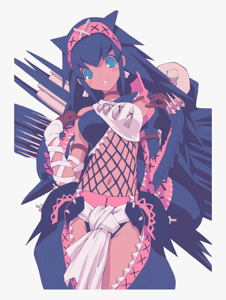 Cute Monster Hunter Girl, HD Png Download