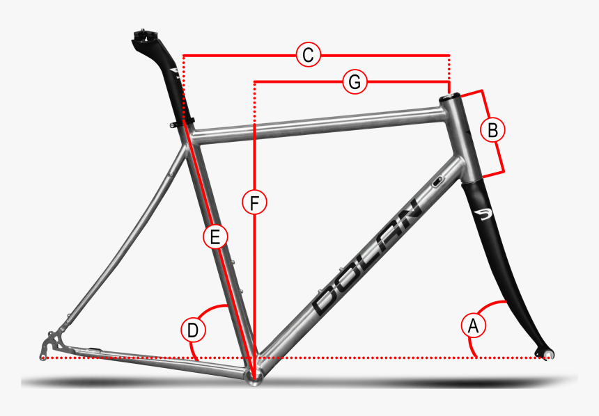 Dolan Titanium Adx Internal Road Frameset, HD Png Download