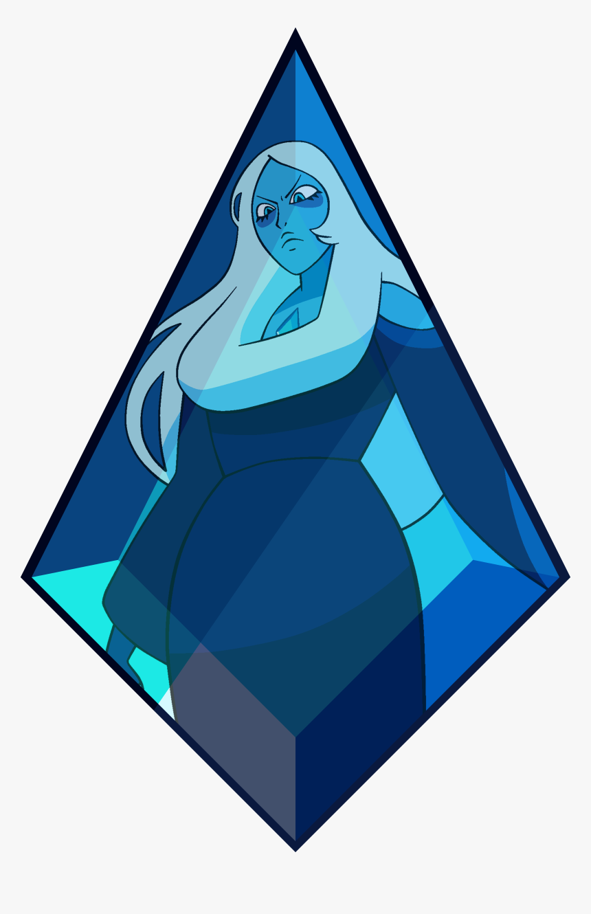 Blue Diamond Png Download - Steven Universe Blue Rose Quartz, Transparent Png