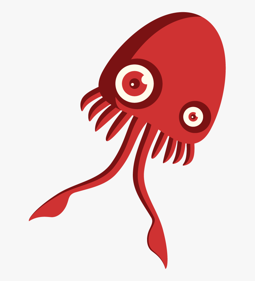 Syd Squid - Illustration, HD Png Download