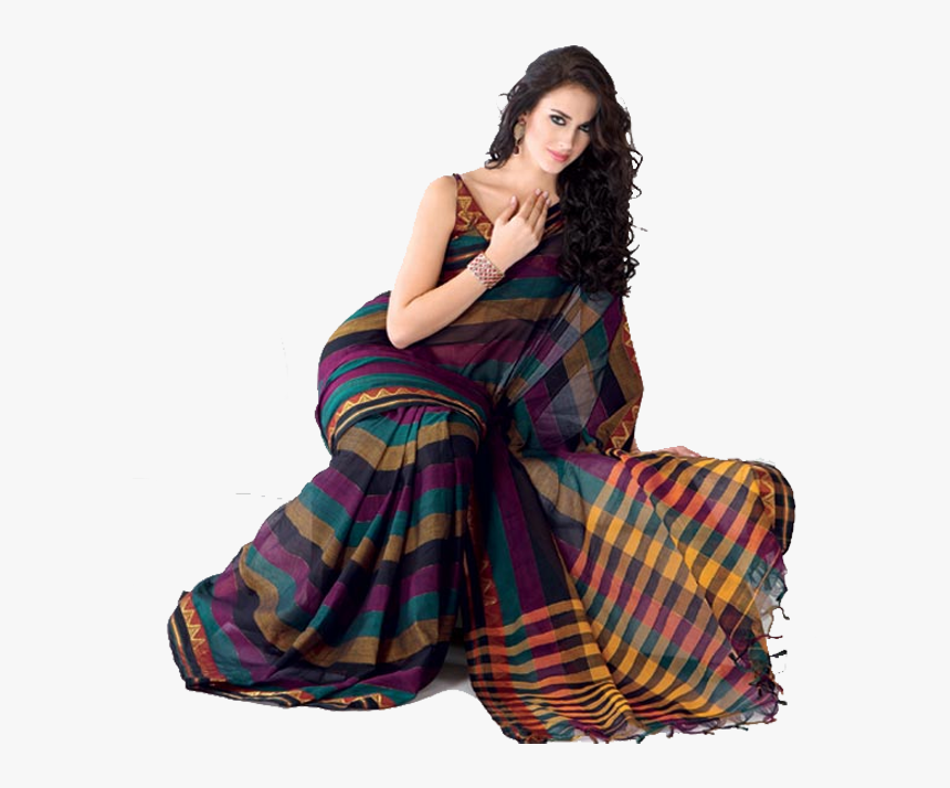 Latest Cotton Sarees With Price, HD Png Download