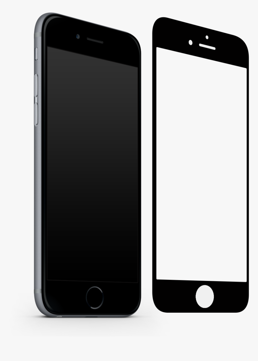 Black Iphone, HD Png Download