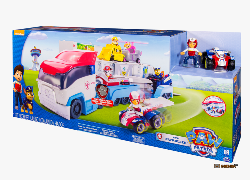 Pat Patrouille Jouet Camion, HD Png Download