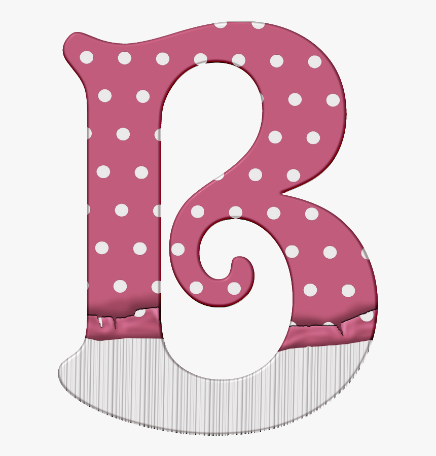 Alfabeto Rosa De Bolinha, HD Png Download