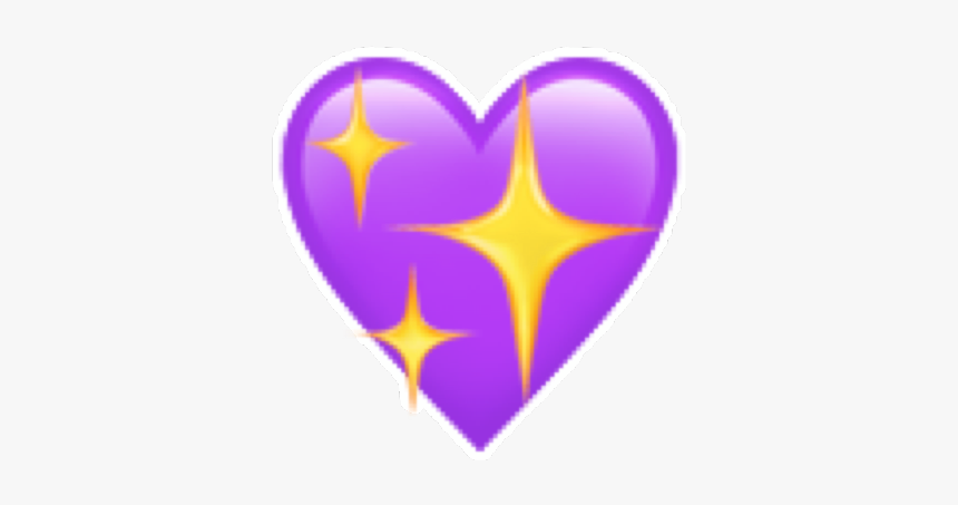 #sticker #pallette #purple #heart #purpleheart #colors - Heart, HD Png Download