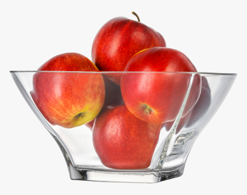Bowl Of Red Apples Png, Transparent Png