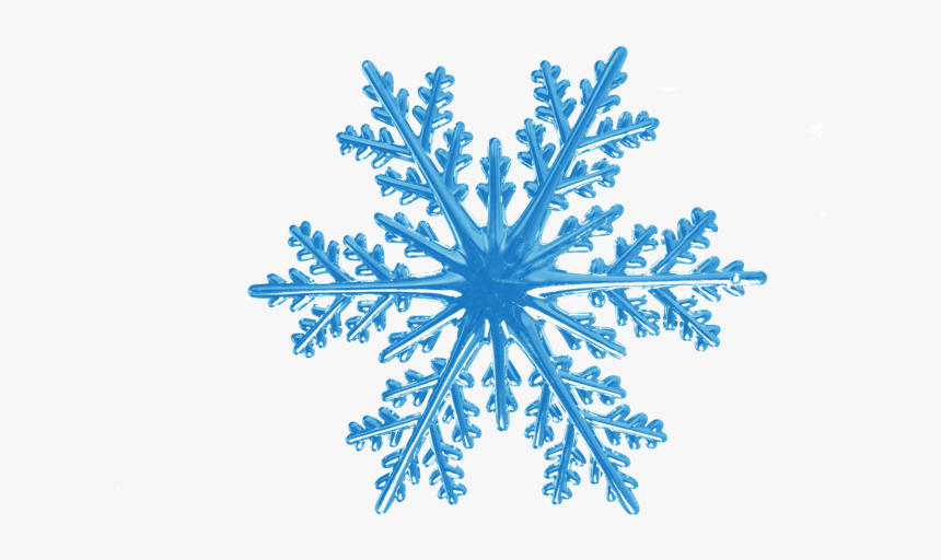 Snowflake Rotational Symmetry - Transparent Background Snowflake Clipart, HD Png Download