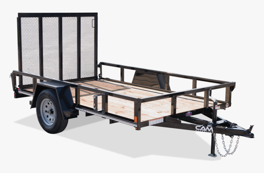 Utility Trailer Single Axle Gate Up - Tarter Trailers, HD Png Download