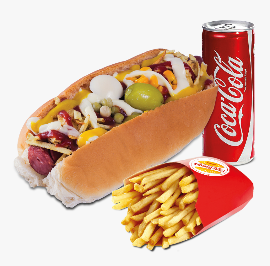 Hot Dog - Dogão - Coca Cola, HD Png Download