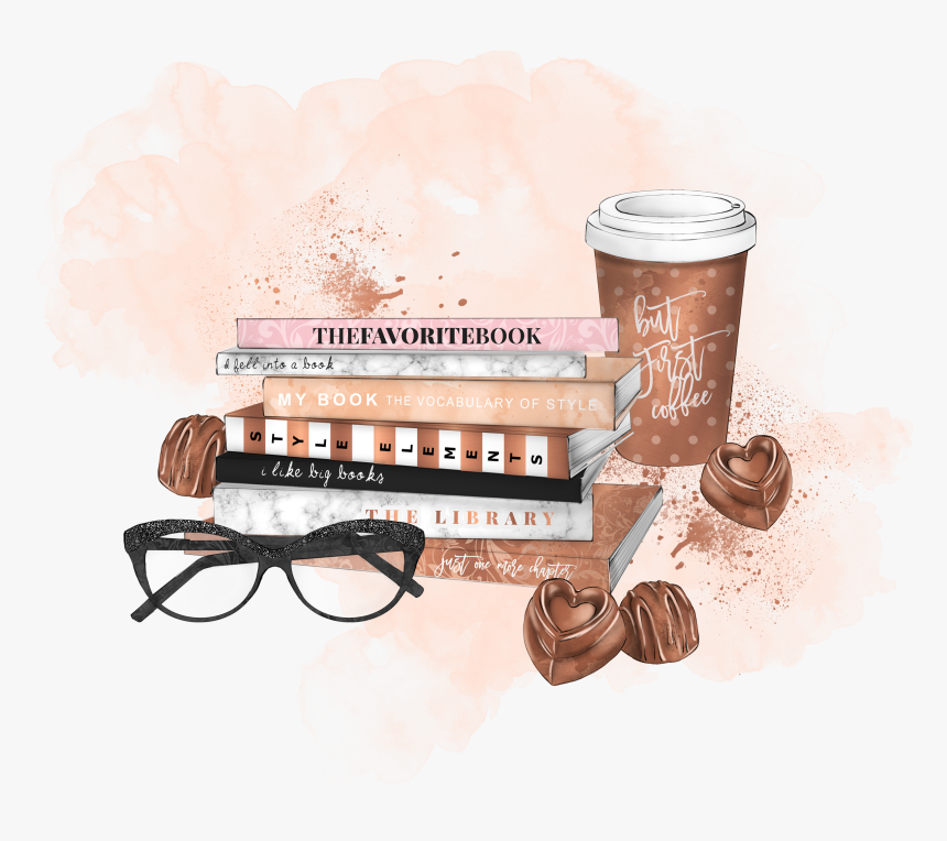 Lvbksstackvingette - Illustration, HD Png Download