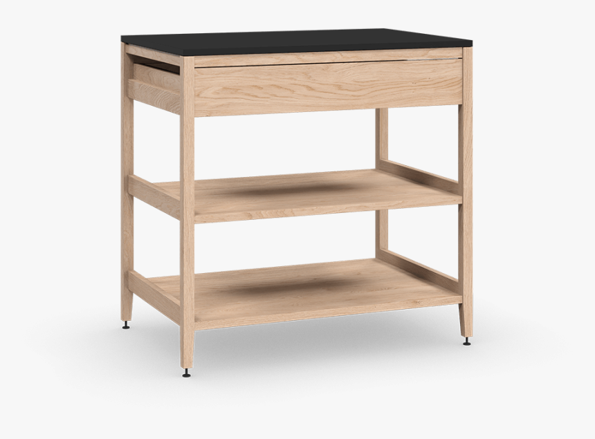 Coquo Radix White Oak Solid Wood Modular 2 Wood Shelves - Shelf, HD Png Download
