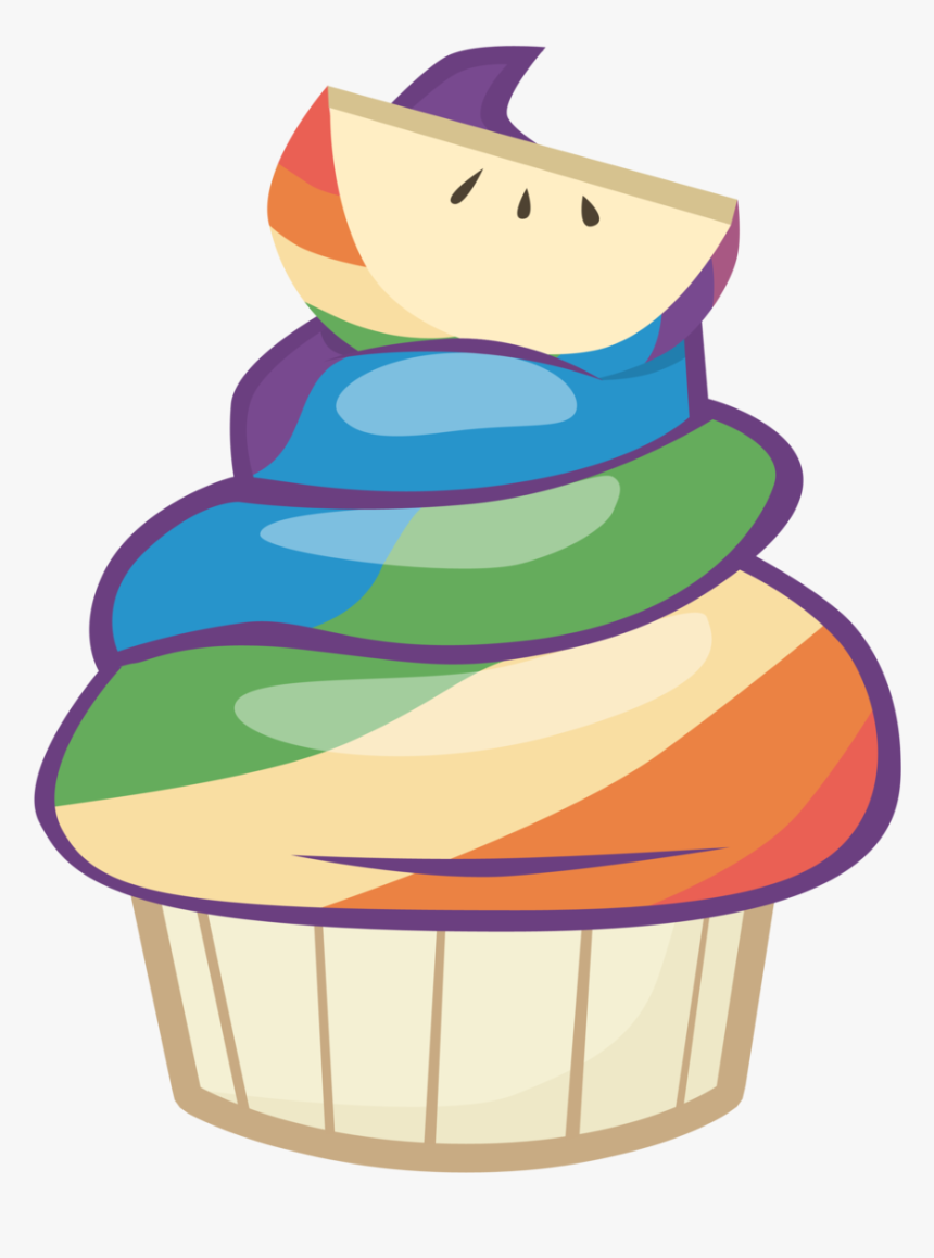 My Little Pony Cupcake Cartoon, HD Png Download