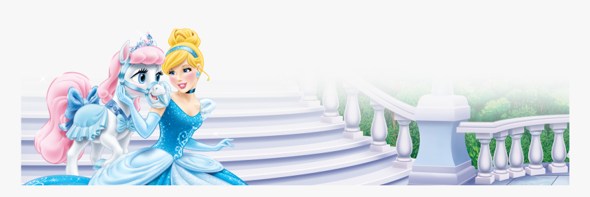 Cinderella And Bibiddy , Png Download - Cinderela Rosa Png, Transparent Png