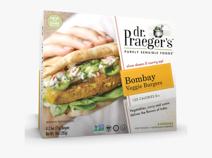 Veggie Burger, HD Png Download
