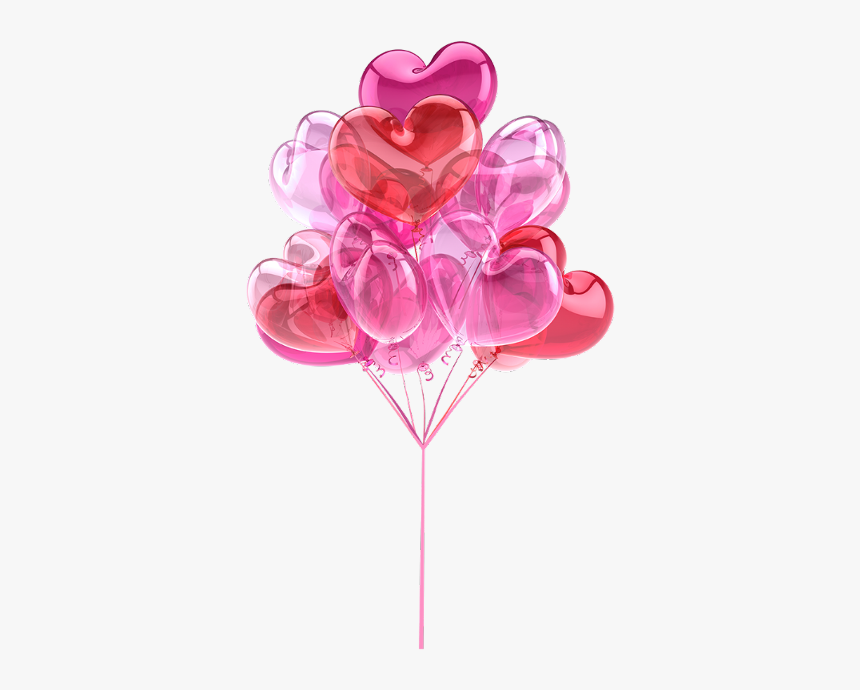 #globos #globo #corazón #corazones #rosa - Heart, HD Png Download