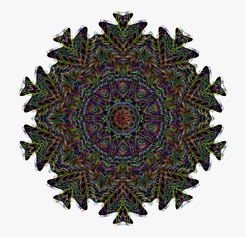 Plant,symmetry,textile, HD Png Download