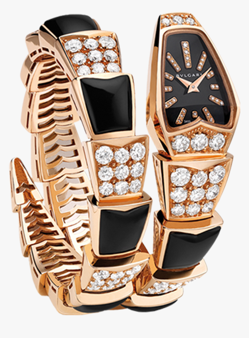 Bvlgari Serpenti Diamond Watch, HD Png Download