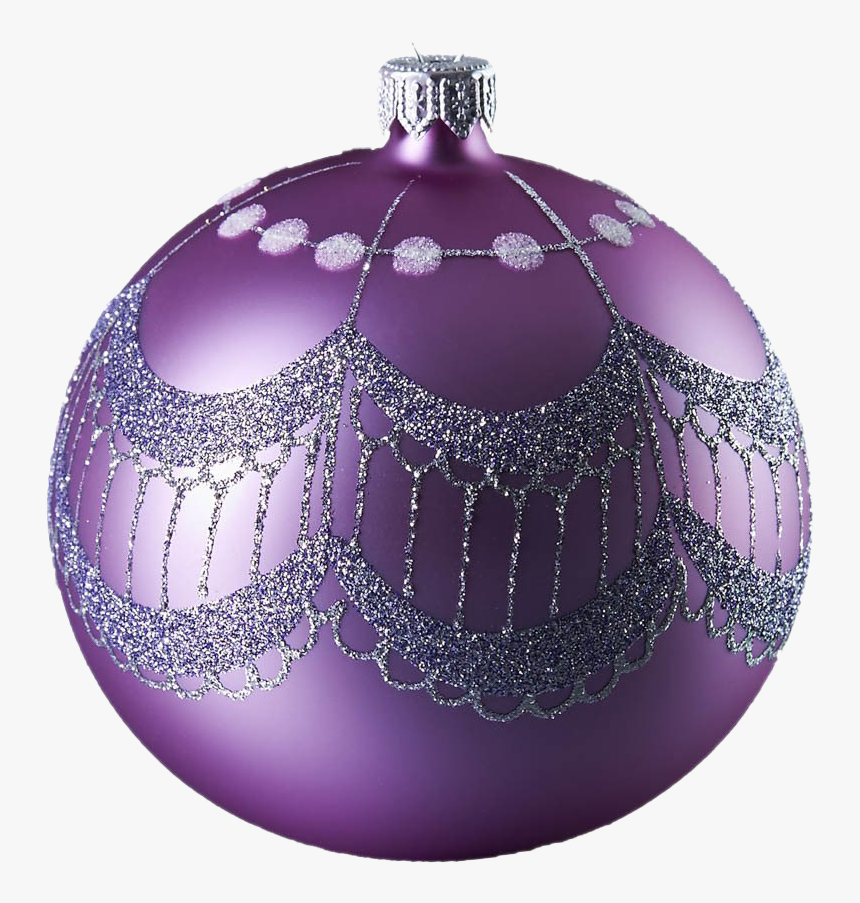 Purple Christmas Ball Png Photos - Purple Christmas Ball, Transparent Png