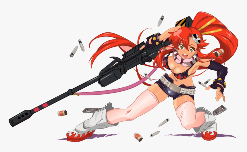 Gurren Lagann Png Yoko, Transparent Png