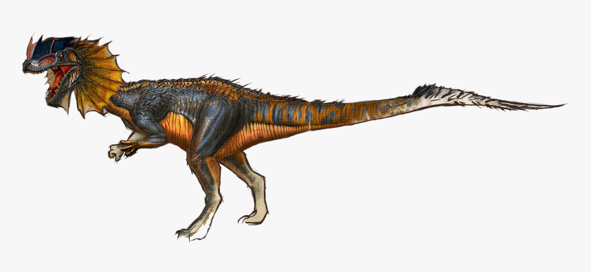 Dilophosaurus Ark Png, Transparent Png
