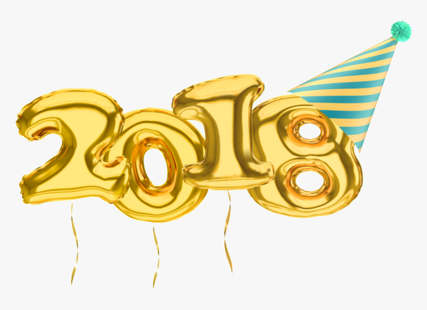 El Arte De Navidad Oro - New Year, HD Png Download