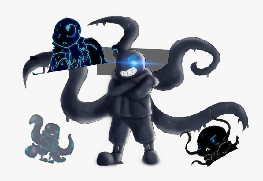 #sans #nightmare #nightmaresans #bored #freetoedit - Cartoon, HD Png Download