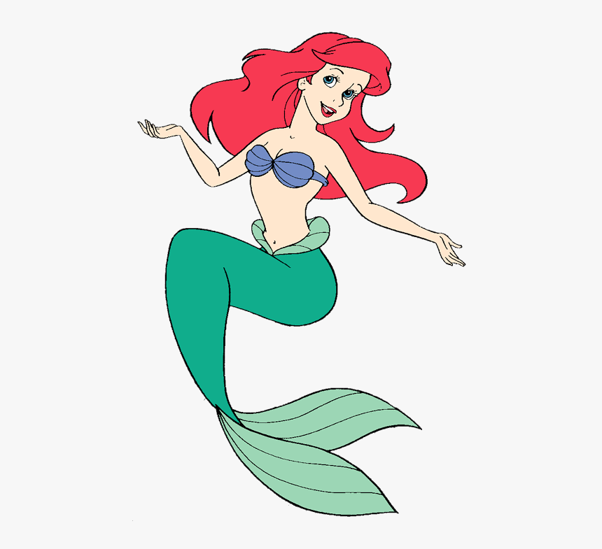 Clipart Ariel Little Mermaid, HD Png Download
